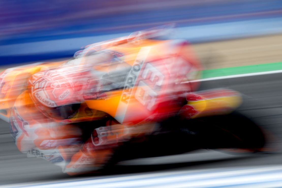 Marc Marquez ... catch him if you can ...