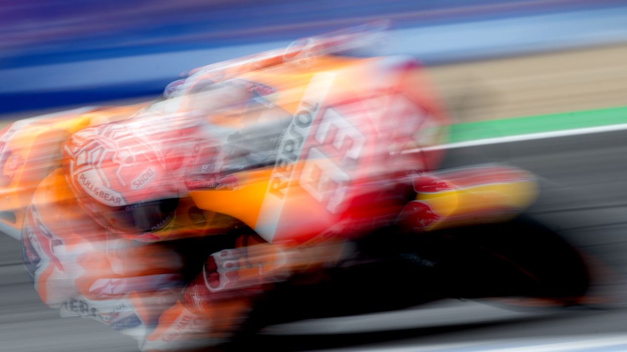 Marc Marquez ... catch him if you can ...