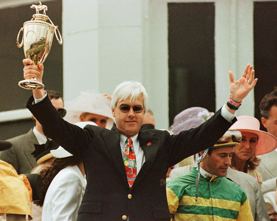 Bob Baffert won the first of five Kentuck Derby titles with Silver Charm in 1997.  