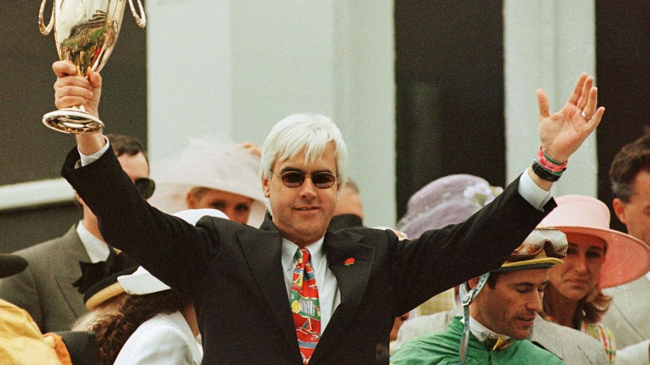 Bob Baffert won the first of five Kentuck Derby titles with Silver Charm in 1997.