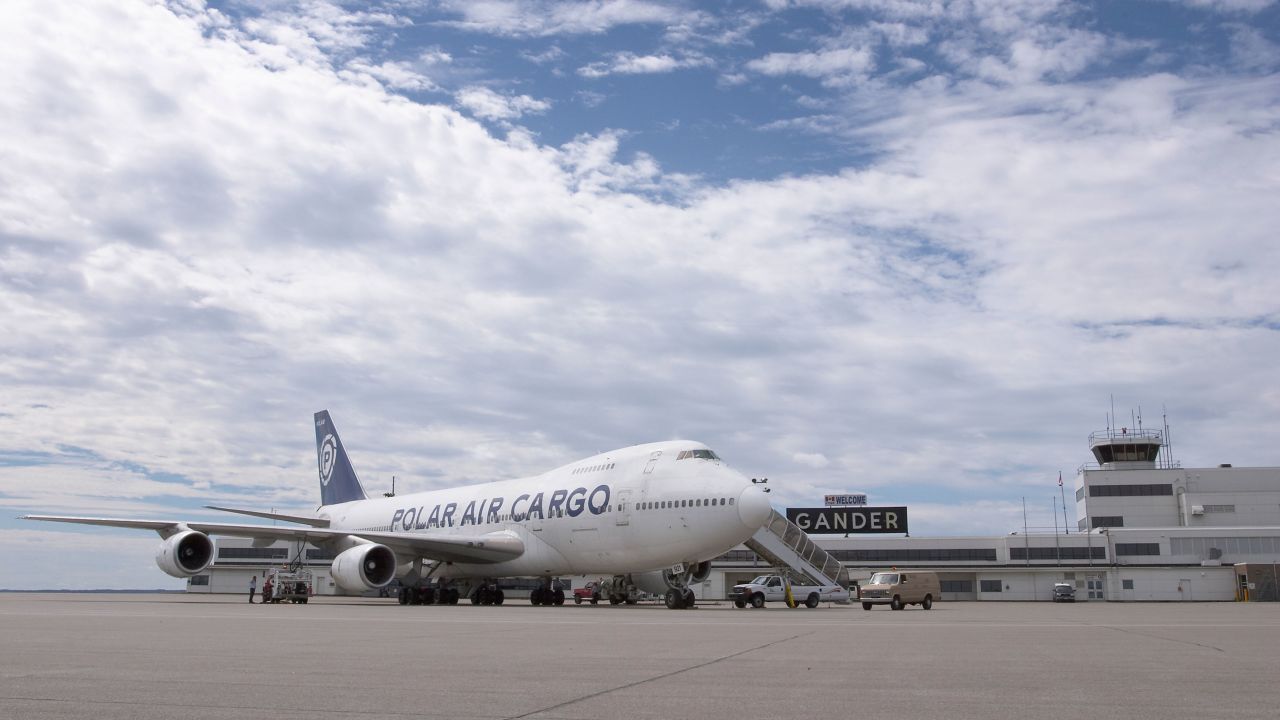 <strong>Aviation journey: </strong>This photo depicts aircraft being serviced at Gander Airport.