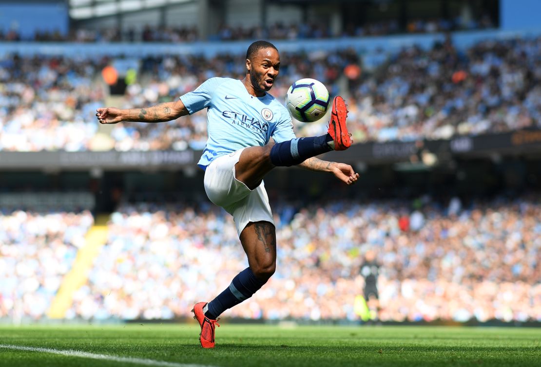 Raheem Sterling has been in sensational form for Manchester City so far this season.