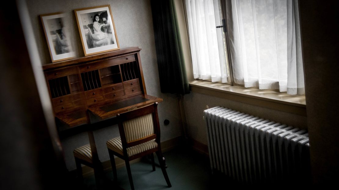 The Anne Frank House attracts 1.3 million people each year.