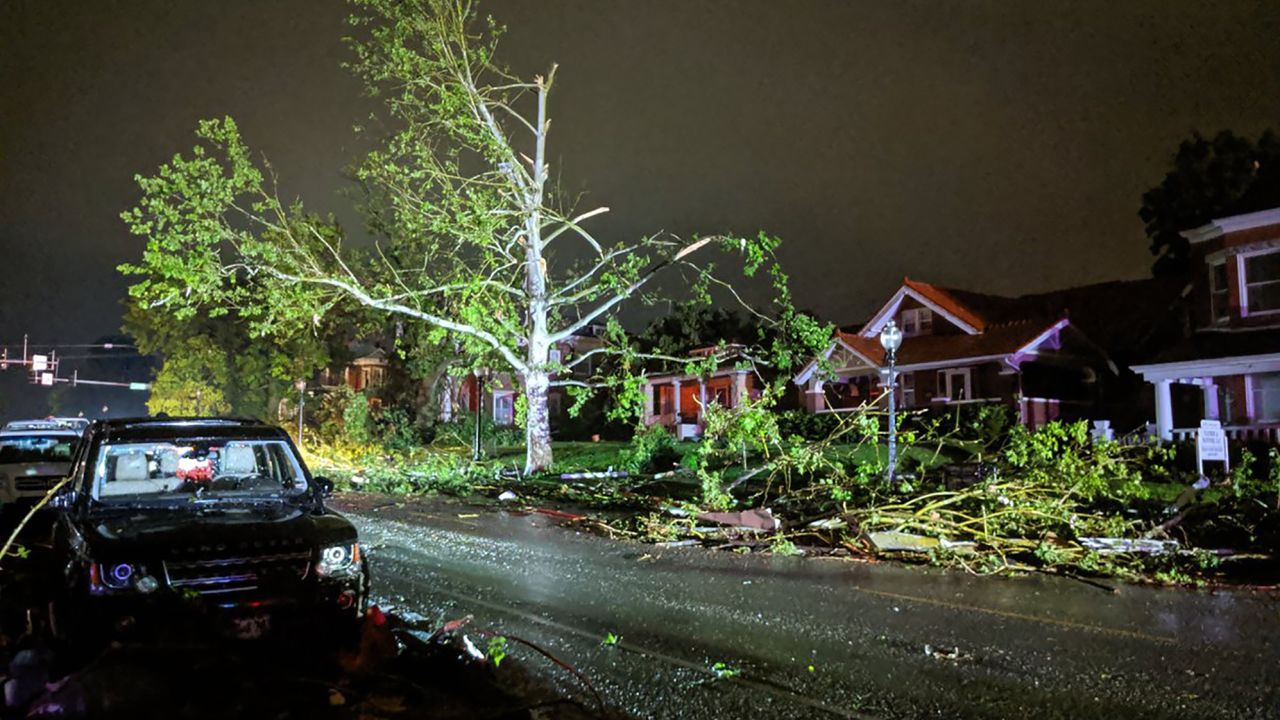 The tornado caught sleeping residents off guard late Wednesday night in Jefferson City, Missouri. 