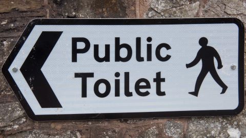 The declining number of public toilets is affecting our health, according to a new report.