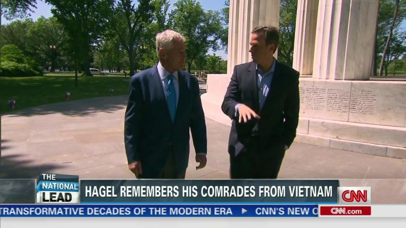 Defense Secretary and Vietnam Veteran Chuck Hagel on Memorial Day in ...