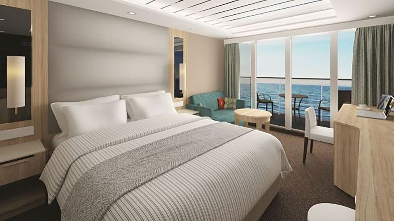 <strong>Cabins:</strong> The ship will have 155 cabins and capacity for 310 passengers and is expected to launch this summer, although specific dates have not been announced and itineraries are not yet on sale.