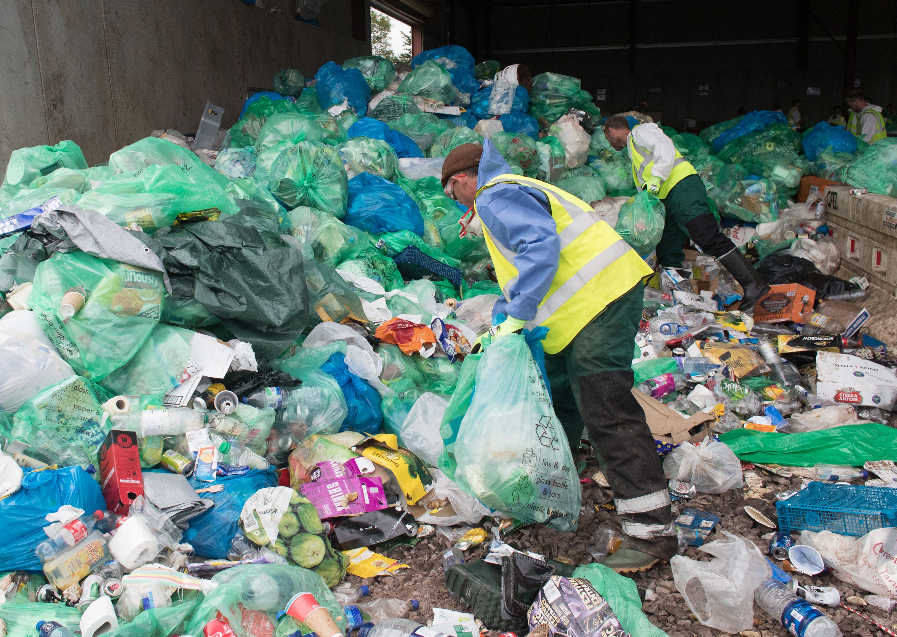 Disposable Cardboard Trash Can - Rental World