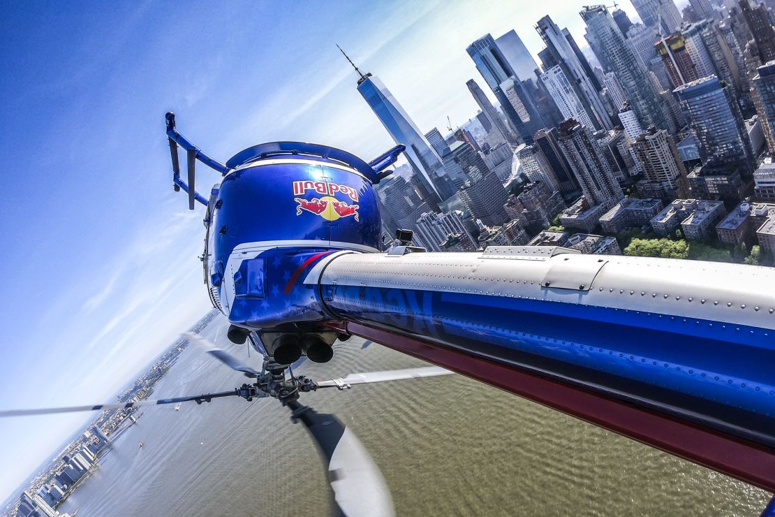 The FAA has offered licenses for only 2 pilots to fly aerobatics like this in the US
