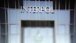 A picture of Interpol's building taken on October 19, 2007, in Lyon, France.
