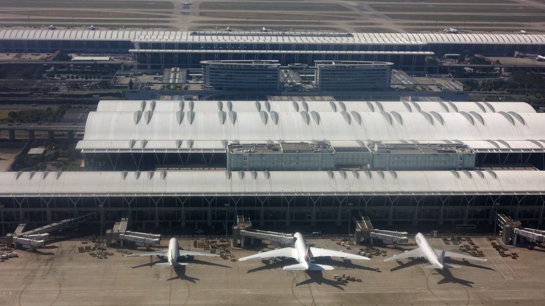 Shanghai Pudong International Airport is China's second busiest airport after Beijing Capitol. 