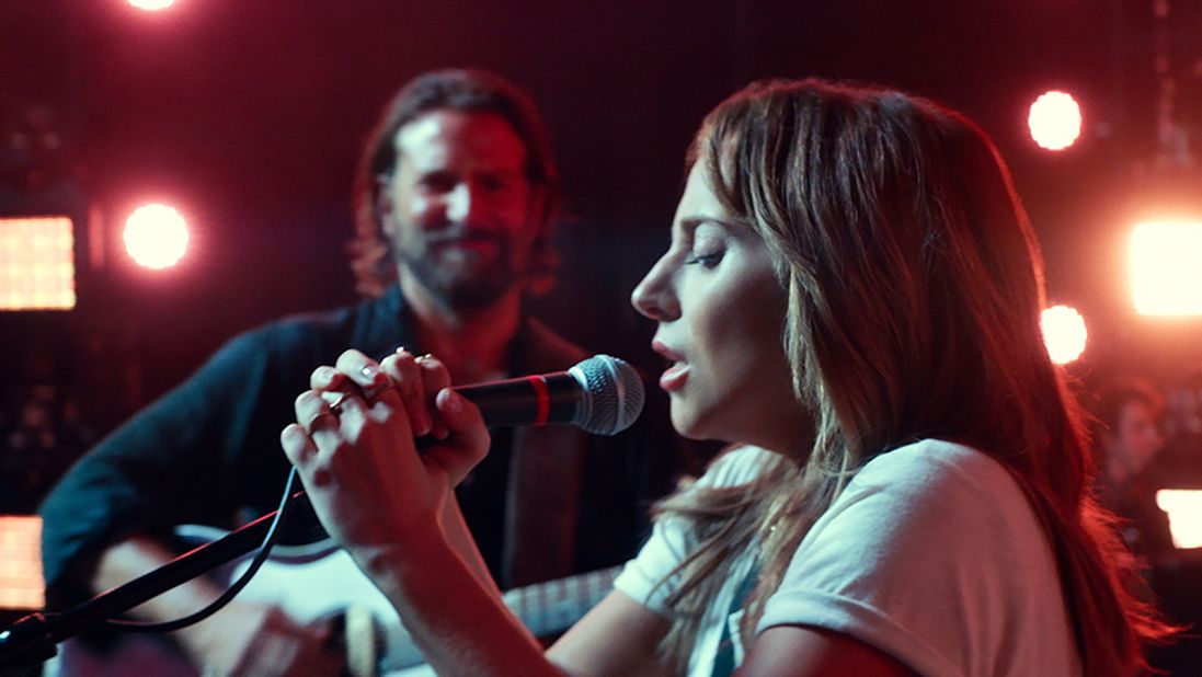 <strong>"A Star Is Born"</strong>:  A musician in a downward spiral helps a young singer pursue her passion in this drama starring Bradley Cooper and Lady Gaga. <strong>(HBO Now) </strong>