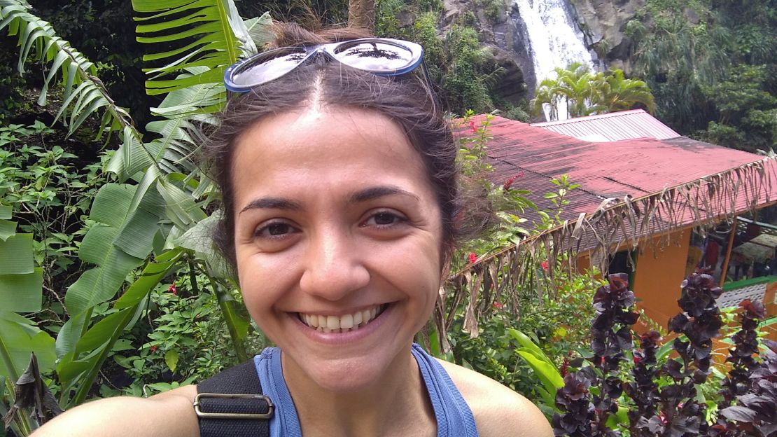 Fereshteh Abbasi moved with her American husband to Grenada for him to attend medical school, but now is stuck in administrative processing and is not cleared to return to the US. 