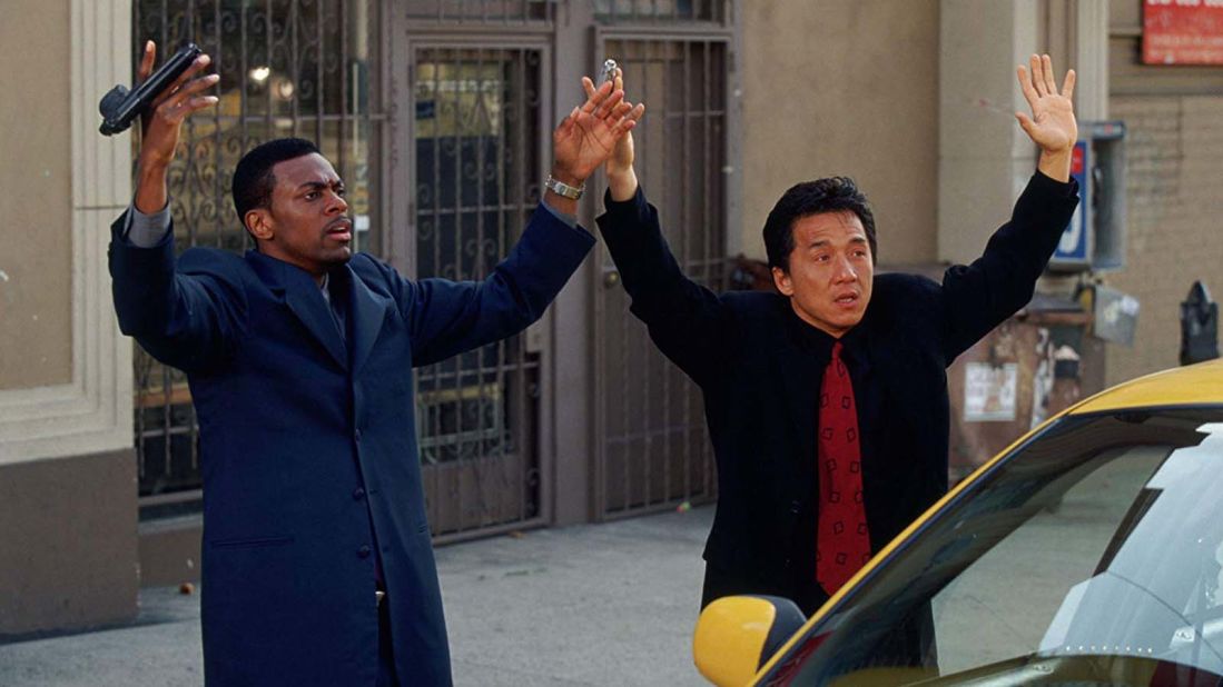 <strong>"Rush Hour"</strong>: Chris Tucker and Jackie Chan star in this action comedy about Hong Kong Inspector teams up with a reckless and loudmouthed Los Angles Police Department detective to rescue the Chinese Consul's kidnapped daughter. <strong>(Amazon Prime) </strong>