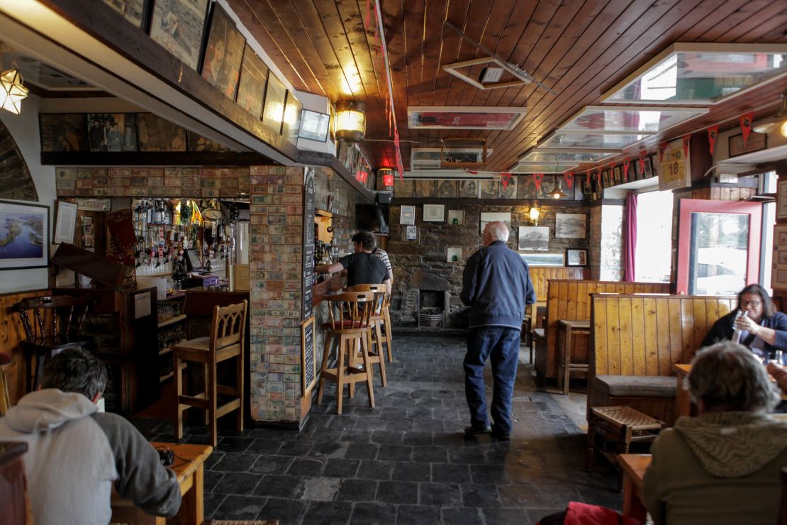 Inside O'Sullivan's bar in Crookhaven, believed to be one of the last places Sophie Toscan du Plantier was seen before she was murdered.

