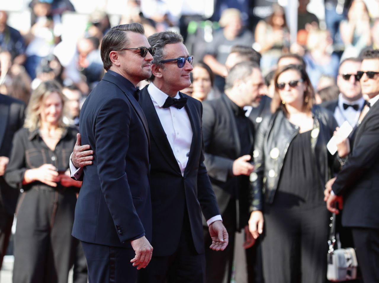 DiCaprio was also joined on the red carpet by Formula E CEO Alejandro Agag as the new sport continues to grow in popularity. 
