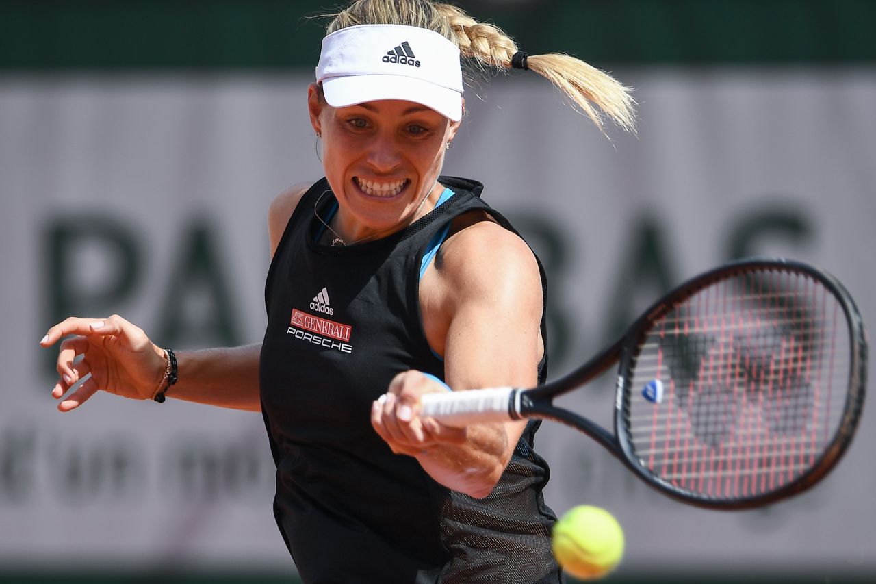 Three-time grand slam champion Angelique Kerber will have to wait to complete her collection of majors. Just back from an injury, she fell to former junior No. 1 Anastasia Potapova. 