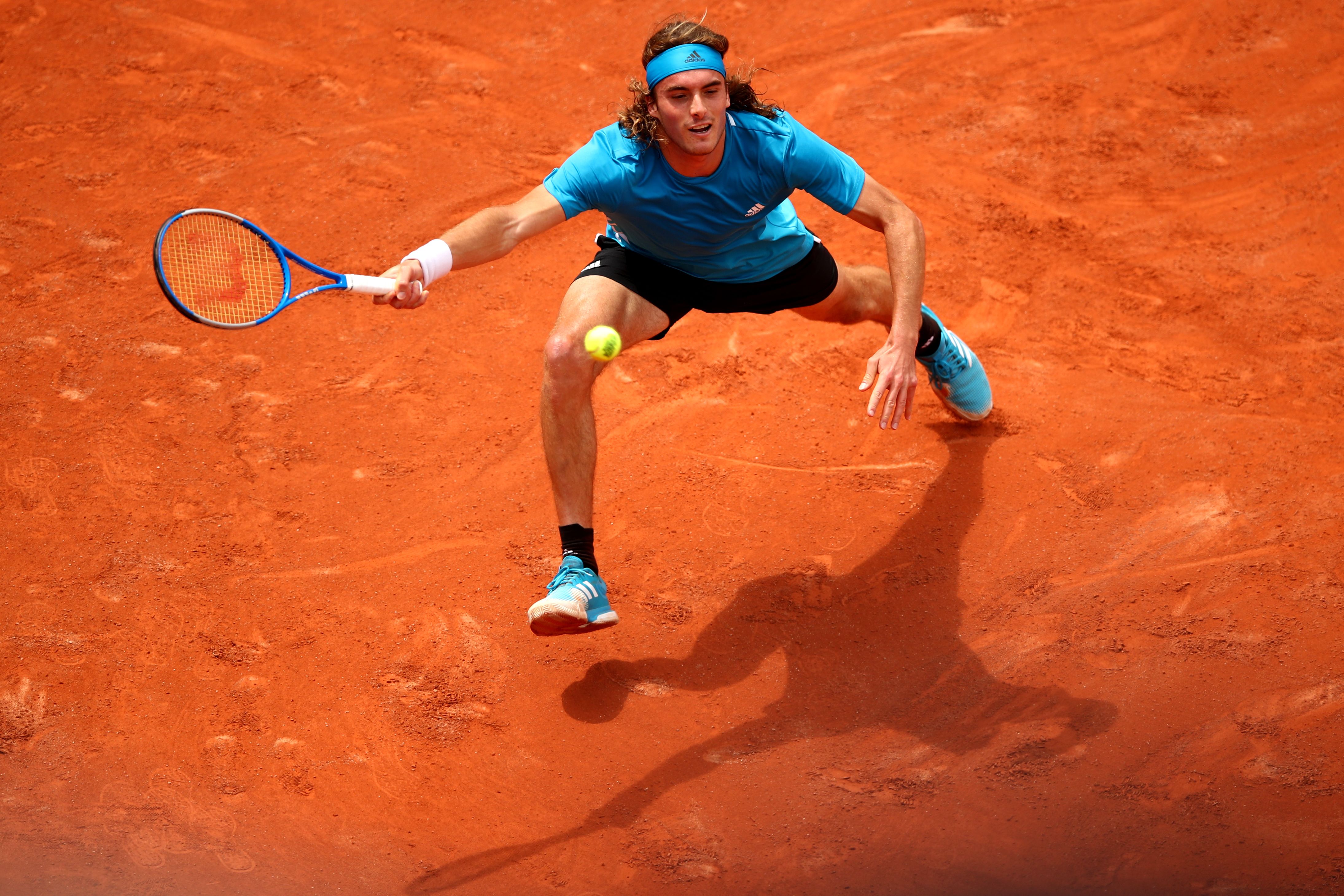 Greece's Stefanos Tsitsipas, having a breakout 2019 campaign, advanced in straight sets. Tsitsipas beat King of Clay Rafael Nadal recently in Madrid. 