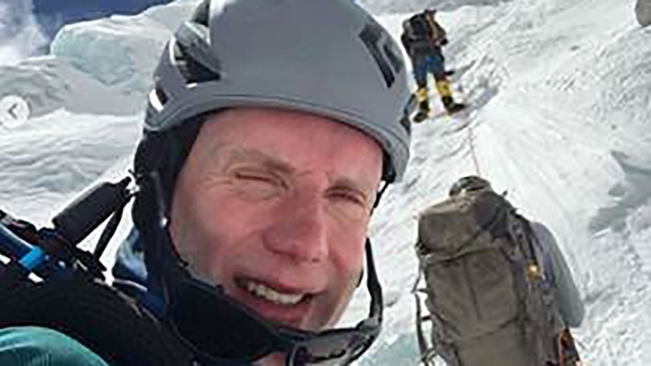 Robin Haynes Fisher died while descending from Everest's summit on May 25.