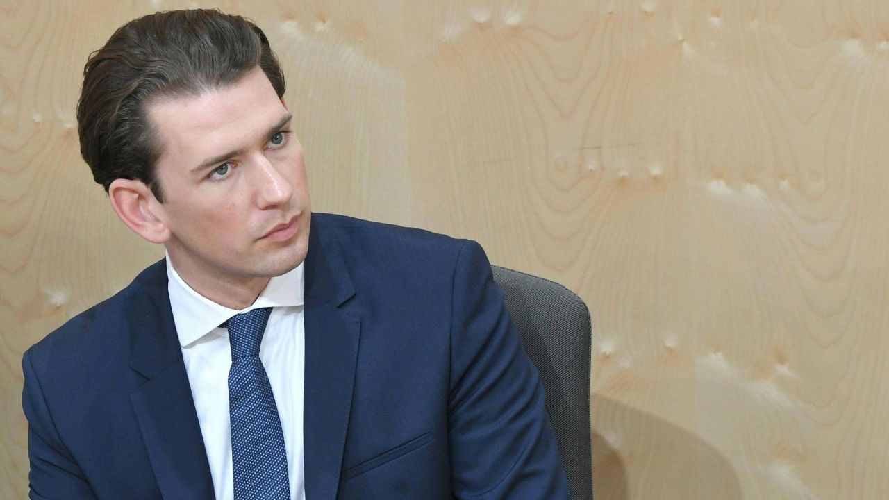 Austria's Chancellor Sebastian Kurz attends a special session of the parliament focusing on a no-confidence vote against him on May 27, 2019 in Vienna. - Austrian Chancellor Sebastian Kurz is set to lose his post after the far-right closed ranks with other opposition parties, saying they would support a no-confidence motion against him. (Photo by ROLAND SCHLAGER / APA / AFP) / Austria OUT        (Photo credit should read ROLAND SCHLAGER/AFP/Getty Images)