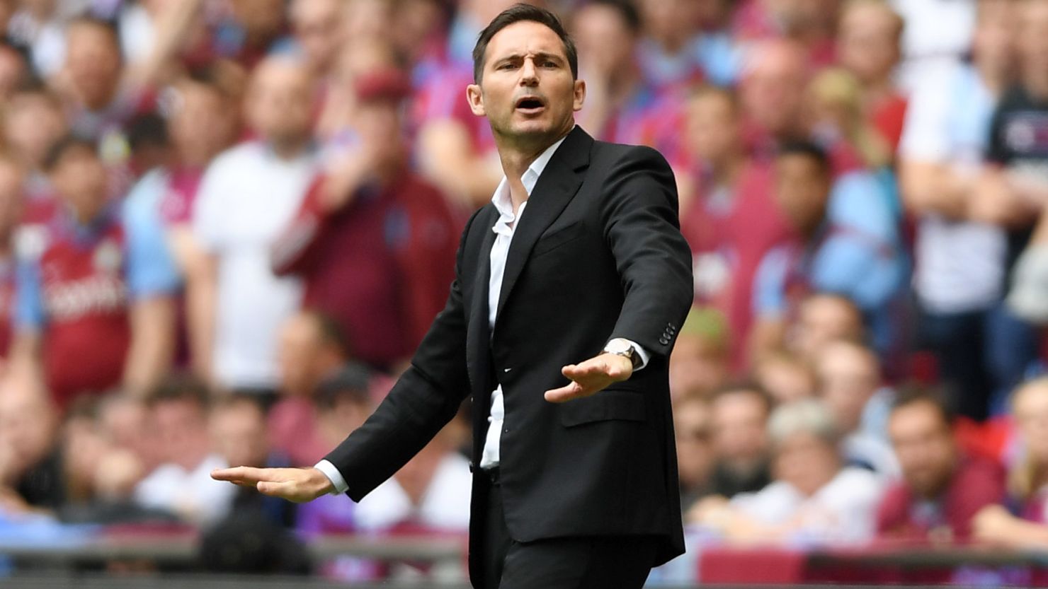 Derby County reached the Championship playoff finals under Lampard.
