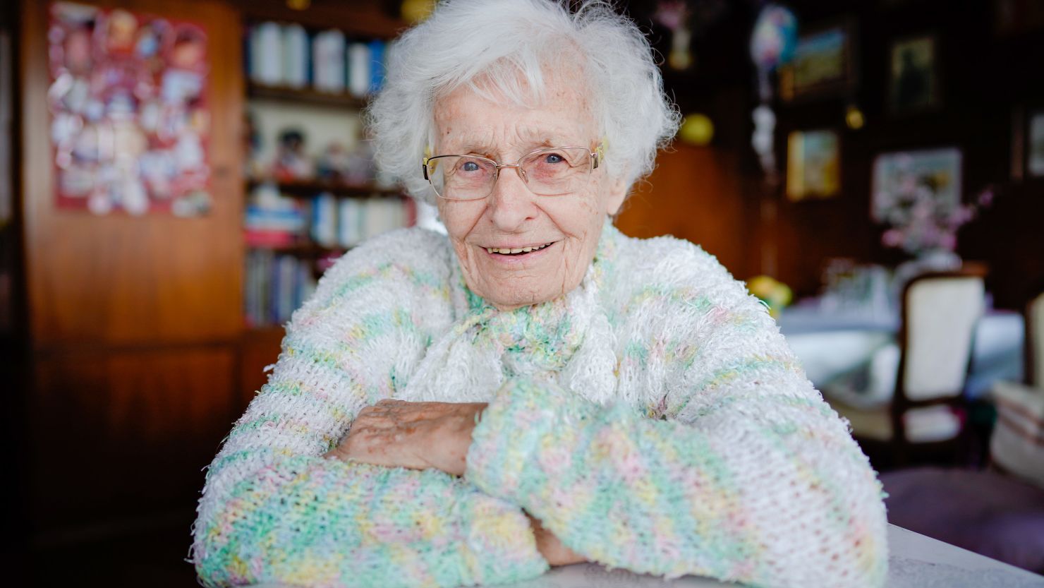 Lisel Heise, 100 years old, has been elected to her local town council in Germany. 