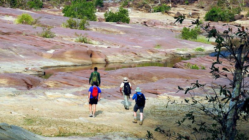 <strong>Take a hike in tiger territory: </strong>A Pugdundee walking safari in Satpura Tiger Reserve leads intrepid travelers on a multi-day, mobile camping journey through tiger territory.