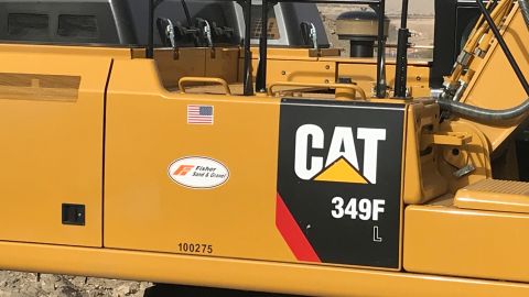Fisher Sand & Gravel is working to construct sections of border wall on private land in New Mexico