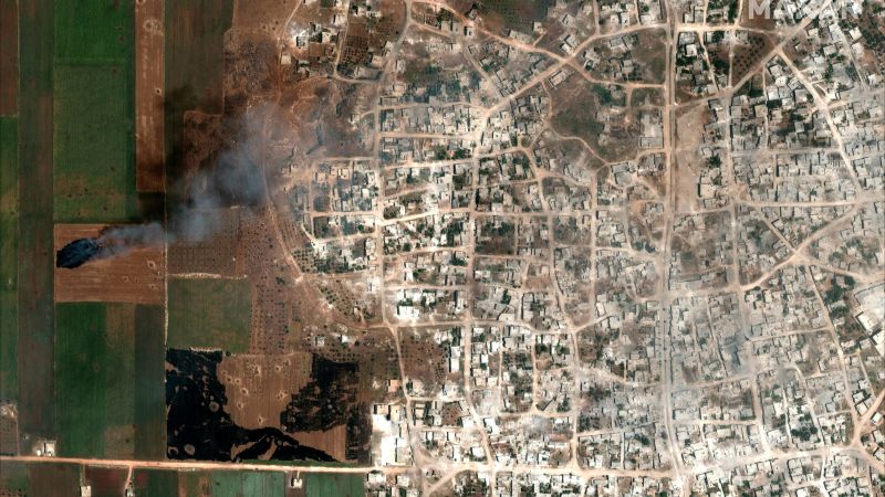 Satellite Images Reveal Strikes On Syria’s Idlib Province | CNN