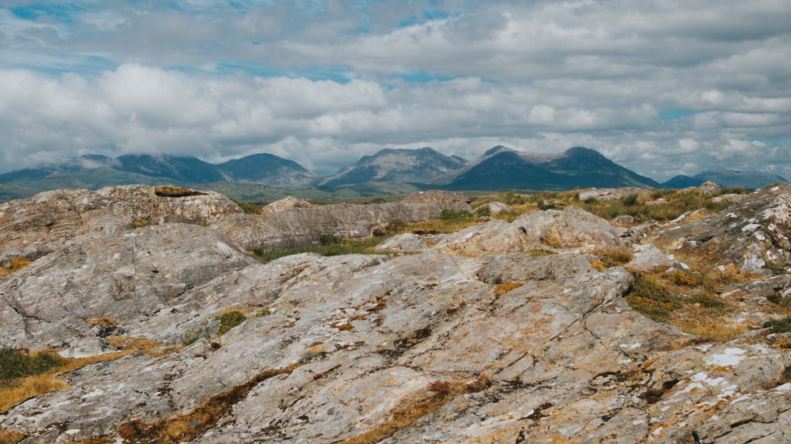 The site where they landed remains largely untouched. 