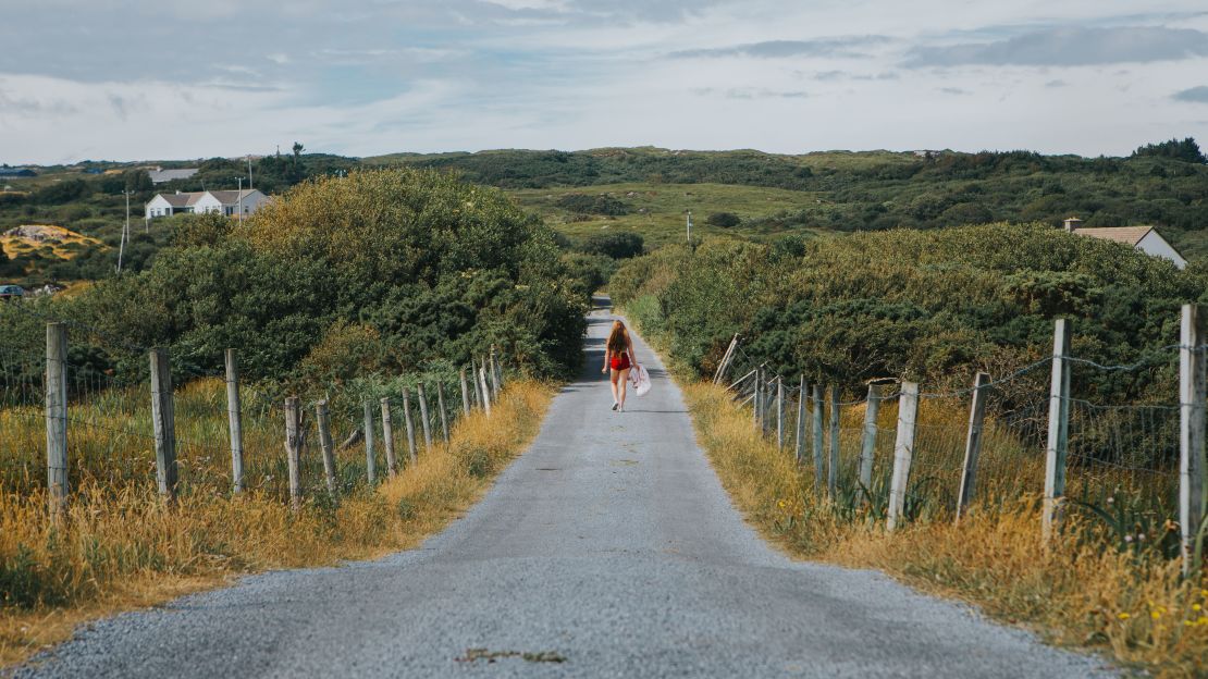 Derrigimlagh forms part of Ireland's West Atlantic Way. 