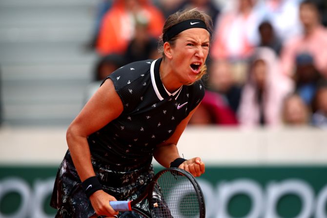 Azarenka -- the twice grand slam winner -- next faces Osaka in round two. 