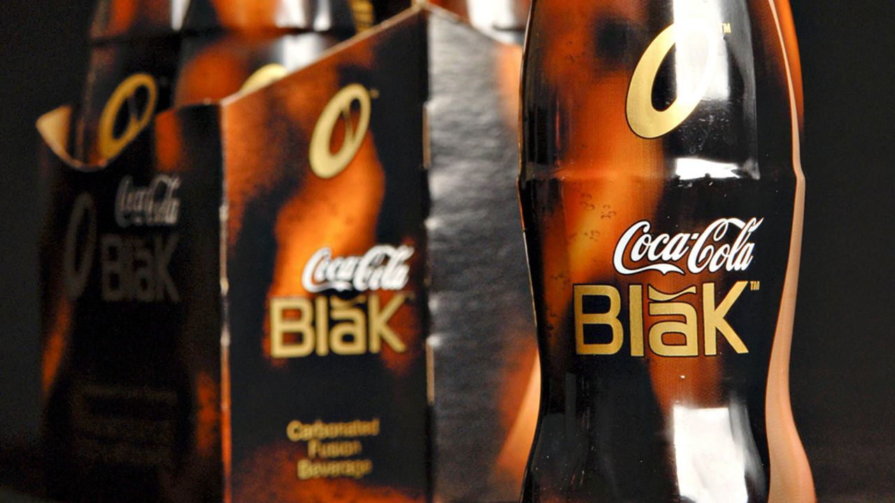 The short-lived Coca-Cola Blak. 