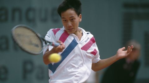 Michael Chang, then 17, stunned world No.1 Ivan Lendl in 1989.