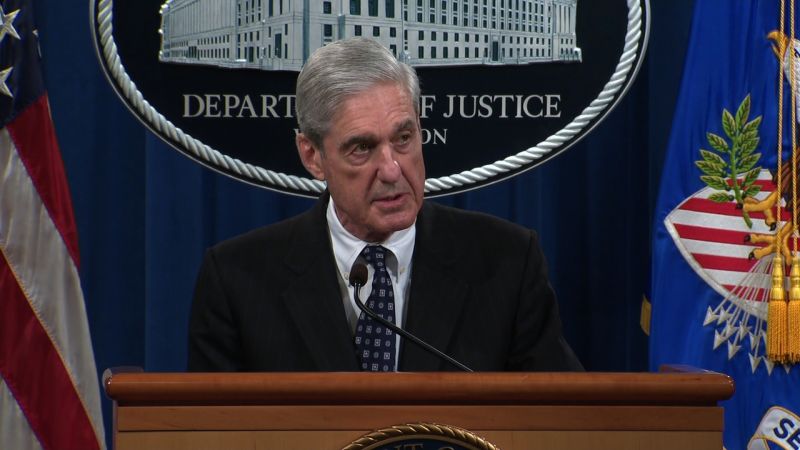 Mueller Makes First Public Statement On Russia Probe | CNN Politics