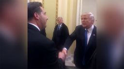 Tommy Fisher meets President Trump after the 2018 State of the Union