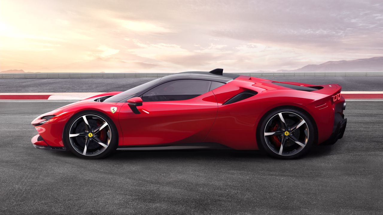 The Ferrari SF90 Stradale was designed with the cockpit placed far forward.