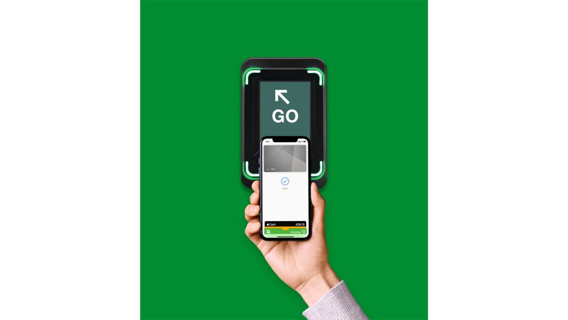 apple pay and go turnstile