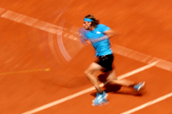 Stefanos Tsitsipas made the third round at the French Open for the first time by defeating Hugo Dellien in four sets. 