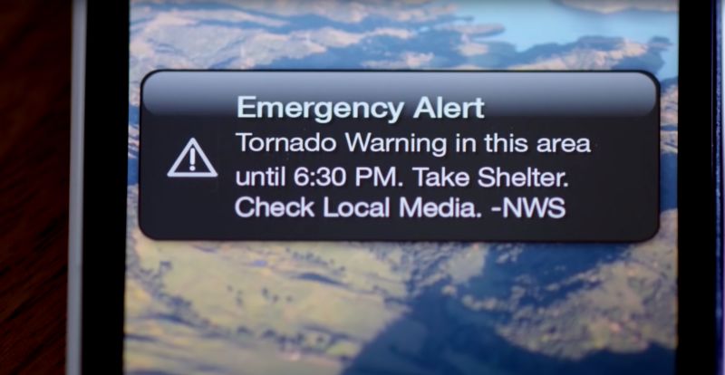 Phone alerts by phone likely saved lives during the multiple late