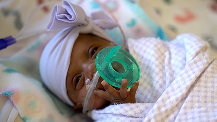 World's smallest baby leaves the hospital