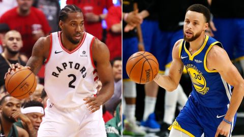 Kawhi Leonard and Stephen Curry lead the Raptors and Warriors into the NBA Finals.
