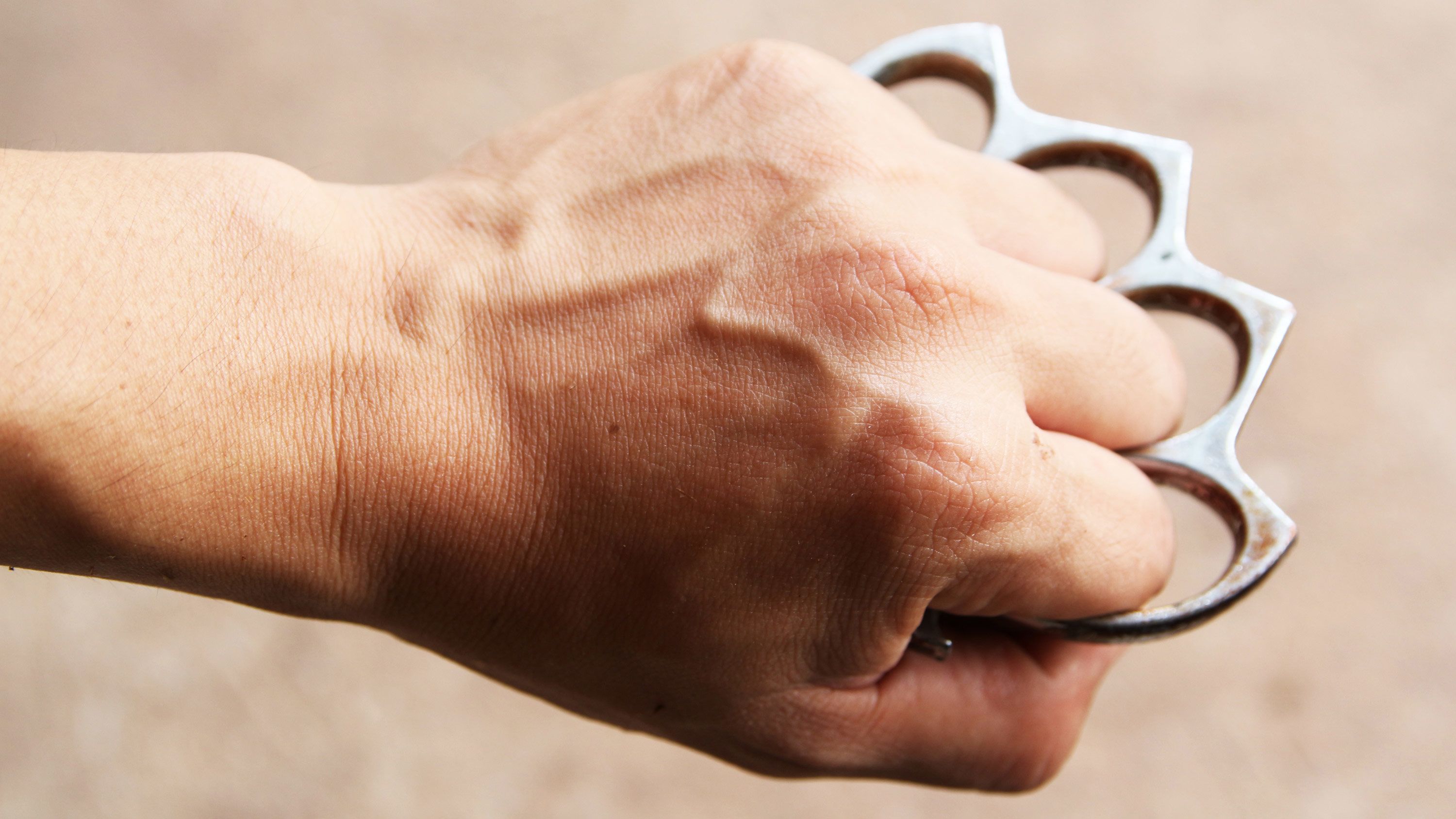 It's now legal to carry brass knuckles in Texas. Because, 'self