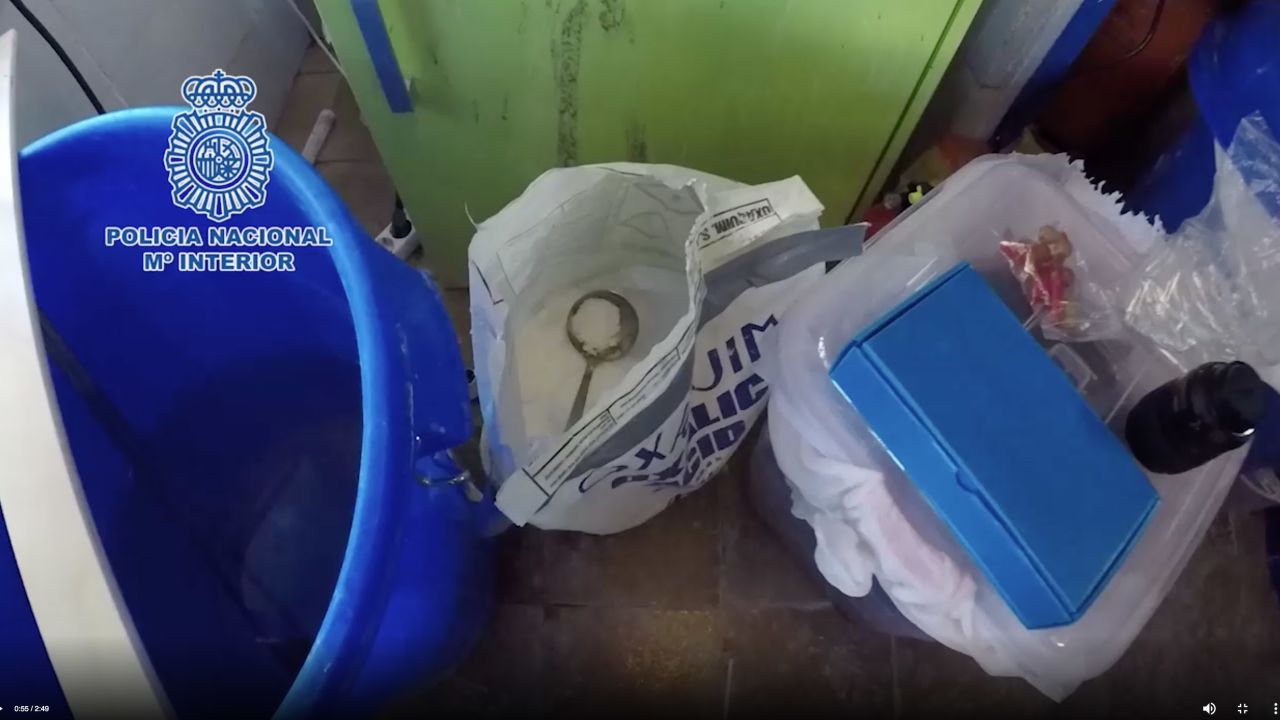 Police seized 30 kilograms of cocaine paste and one kilogram of cocaine hydrochloride.