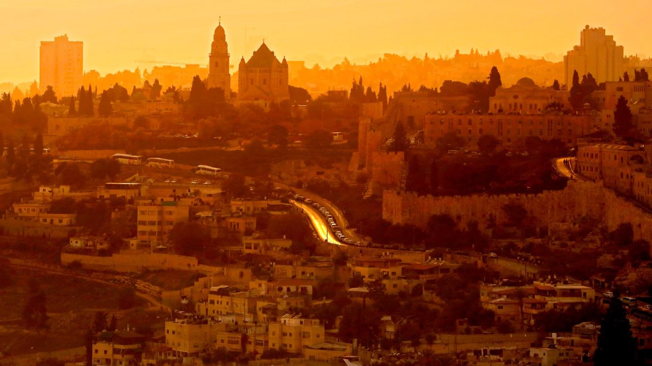 <strong>Mount of Olives:</strong> From here, you can see most of Jerusalem and beyond.