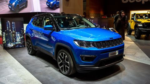 The Jeep Compass doesn't look like a Wrangler but it does come in a Trail Rated off-road version.