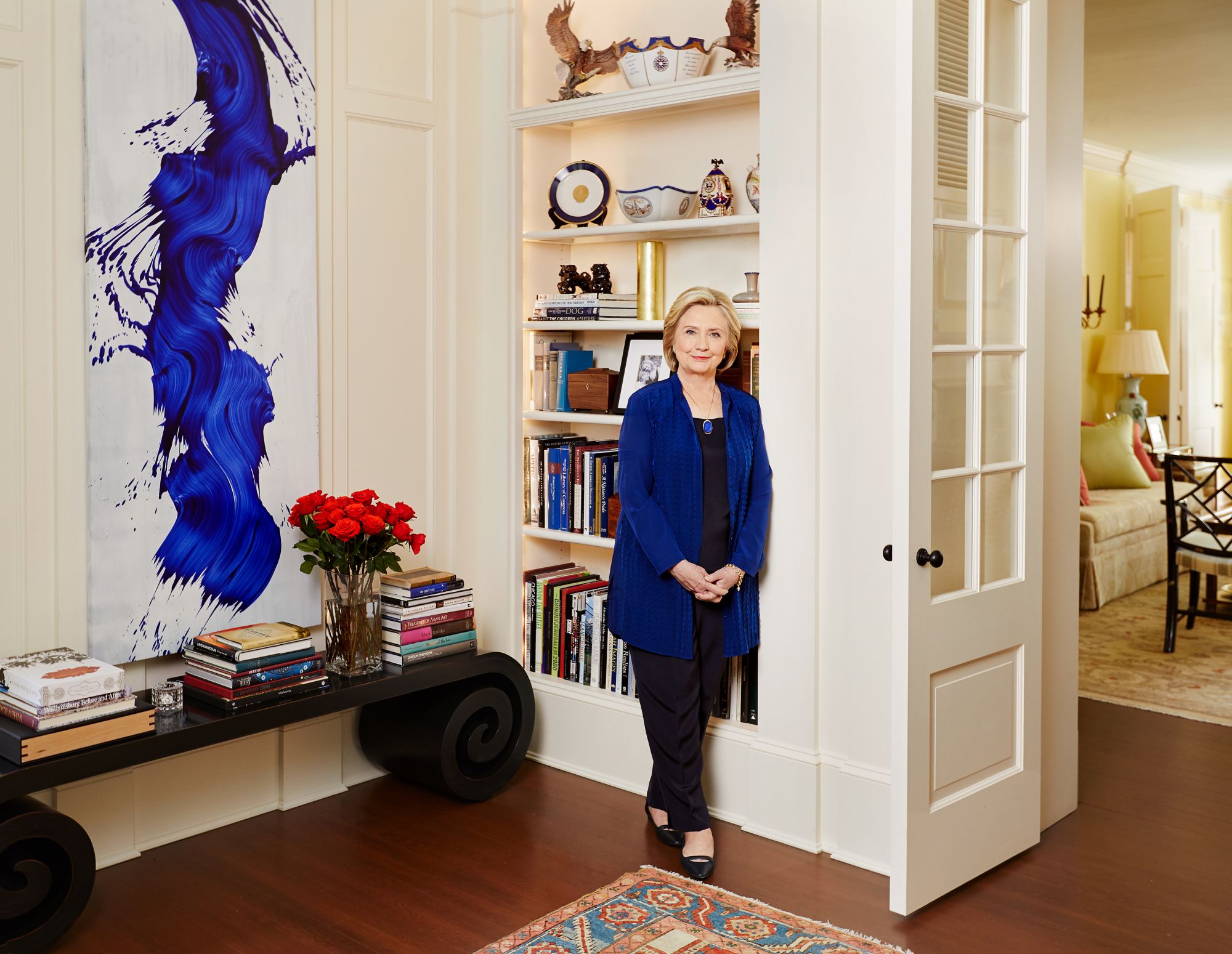 hillary clinton architectural digest no watermark