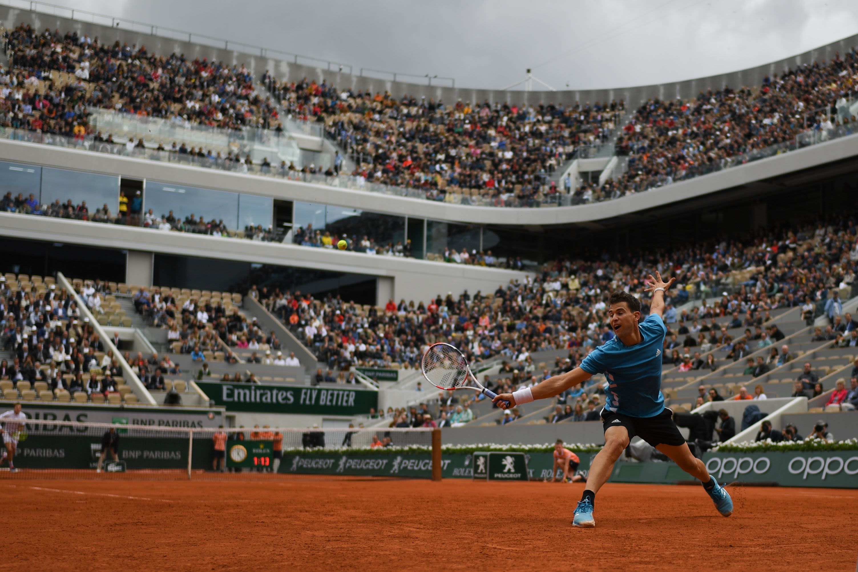 But Dominic Thiem was taken to four sets against Alexander Bublik. He had to overcome a 5-2 deficit in the fourth set to avoid a fifth.