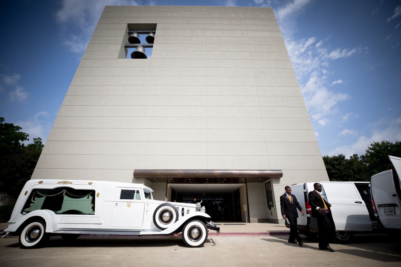 Booker's funeral was held at the Cathedral of Hope in Dallas, one of the country's largest LGBTQ congregations, located near North Dallas' predominantly white gayborhood, Oak Lawn.