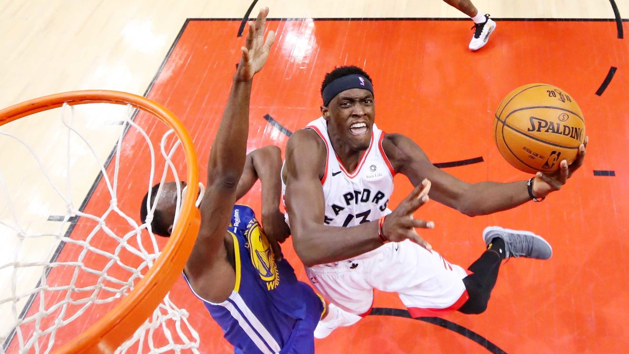 Pascal Siakam led the Toronto Raptors with 32 points to help win Game 1 of the NBA Finals on Thursday.